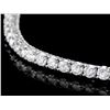 Image 2 : ^18k White Gold 8.00ct Diamond Bracelet