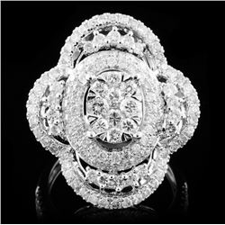 18K White Gold 2.02ct Diamond Ring