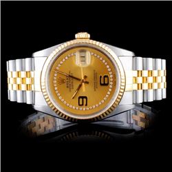 Rolex DateJust Diamond Men's Watch