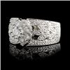 Image 2 : 18K White Gold 1.04ctw Diamond Ring