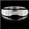 Image 1 : 18K White Gold 0.71ctw Diamond Ring