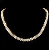 Image 1 : 18K Gold 30.00ctw Diamond Necklace