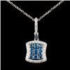 Image 1 : 14K Gold 1.12ctw Fancy Diamond Pendant