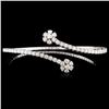 Image 1 : 14K Gold 2.53ctw Diamond Bracelet