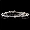 Image 1 : 14K Gold 1.62ctw Diamond Bracelet