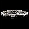 Image 2 : 14K Gold 1.62ctw Diamond Bracelet