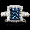 Image 1 : 14K Gold 1.43ctw Fancy Diamond Ring