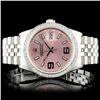Image 1 : Rolex SS 36MM DateJust 1.50ct Diamond Wristwatch