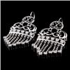 Image 2 : 18K White Gold 0.51ct Diamond Earrings