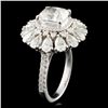 Image 4 : 18K Gold 6.22ctw Diamond Ring