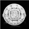 Image 1 : 18K Gold 3.52ctw Diamond Ring