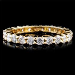 14K Gold 1.22ctw Diamond Ring