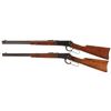 Image 2 : Collector's Lot of Two Winchester Lever Action Saddle Ring Carbines -A) Winchester Model 1894 Carbin