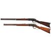 Image 2 : Collector's Lot of Two Winchester Model 1873 Lever Action Rifles -A) Winchester Third Model 1873 Rif