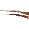 Image 2 : Two Winchester Lever Action Long Guns -A) Winchester Model 64 Rifle