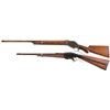 Image 2 : Two Antique Lever Action Long Guns -A) Winchester Model 1887 Shotgun