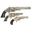 Image 2 : Collector's Lot of Three Smith & Wesson Tip-Up Revolvers -A) Civil War S&W No. 2  Old Army Revolver