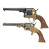 Image 1 : Collector's Lot of Two Antique Single Action Revolvers -A) Factory Engraved Moore's Patent Belt Revo