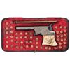 Image 1 : Engraved Remington Single Shot Vest Pocket Pistol with Carved Grips and Case