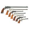 Image 2 : Collector's Lot of Seven Stevens Tip-Up Single Shot Pistols -A) Stevens Offhand No. 35 Pistol