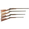 Image 1 : Four Single Shot Rifles -A) Whitney Rolling Block Sporting Rifle