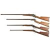 Image 2 : Four Single Shot Rifles -A) Whitney Rolling Block Sporting Rifle