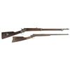 Image 1 : Two Remington Rolling Block Rifles -A) Uruguay Marked Remington No. 1 Military Rifle