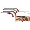 Image 1 : Collector's Lot of Seven Stevens Tip-Up Pistols -A) Stevens "Reliable Pocket Rifle" No. 42 Pistol wi