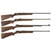 Image 1 : Four Winchester Bolt Action Sporting Rifles -A) Winchester Model 67 Single Shot Rifle