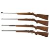 Image 2 : Four Bolt Action Sporting Rifles -A) Winchester Model 68 Single Shot Rifle