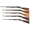 Image 2 : Five Sporting Slide Action Rifles -A) Marlin Model 27-S Rifle