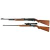 Image 2 : Two Remington Sporting Rifles -A) Remington Model 141 Gamemaster Slide Action Rifle
