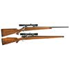 Image 1 : Two Bolt Action Sporting Rifles -A) U.S. Remington Model 1917 Rifle