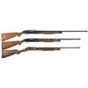 Image 1 : Three Winchester Slide Action Shotguns -A) Winchester Model 12 Shotgun