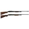 Image 1 : Two Winchester Model 12 Slide Action Shotguns -A) Winchester Model 12 20 Gauge Shotgun