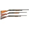 Image 1 : Three Winchester Slide Action Shotguns -A) Winchester Model 12 Shotgun