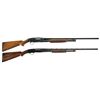 Image 1 : Two Winchester Slide Action Shotguns -A) Pre-64 Winchester Model 12 Shotgun
