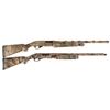 Image 1 : Two Realtree Camouflage Slide Action Shotguns -A) Benelli Nova Super Magnum Shotgun