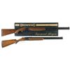 Image 1 : Two Engraved Belgian Browning Superposed Shotguns with Boxes -A) Browning Superposed Lightning Trap 