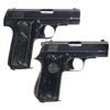 Image 2 : Two Nazi Marked French Semi-Automatic Pistols with Holsters -A) French M.A.P. Model 17 Pistol
