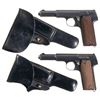 Image 1 : Two Spanish Semi-Automatic Pistols with Holsters -A) Astra Model 600/43 Pistol
