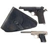 Image 1 : Two European Semi-Automatic Pistols -A) Star Model 1919 Military Pistol with Holster