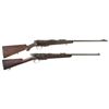 Image 1 : Two Lee-Enfield Bolt Action Rifles -A) BSA SMLE Mark I Rifle