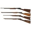 Image 2 : Four Sporting Rifles -A) Winchester Model 62A Slide Action Rifle