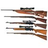 Image 2 : Five Remington Sporting Rifles -A) Remington Model 700 Bolt Action Rifle with Scope