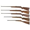 Image 2 : Five Winchester Single Shot Bolt Action Sporting Rifles -A) Winchester Model 67 Rifle