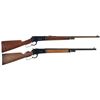 Image 1 : Collector's Lot of Two Winchester Lever Action Rifles -A) Winchester Model 1886 Rifle