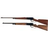 Image 2 : Collector's Lot of Two Winchester Lever Action Rifles -A) Winchester Model 1886 Rifle