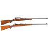 Image 1 : Two Ross Rifle Co. Straight Pull Rifles -A) Ross Model 1910 Sporting Rifle