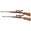 Image 2 : Two European Bolt Action Rifles with Scopes -A) Waffen-Frankonia Favorite Rifle